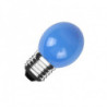 BOMBILLA LED ESFÉRICA E27 G45 3W COLOR AZUL