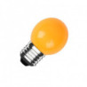 BOMBILLA LED ESFÉRICA E27 G45 3W COLOR NARANJA